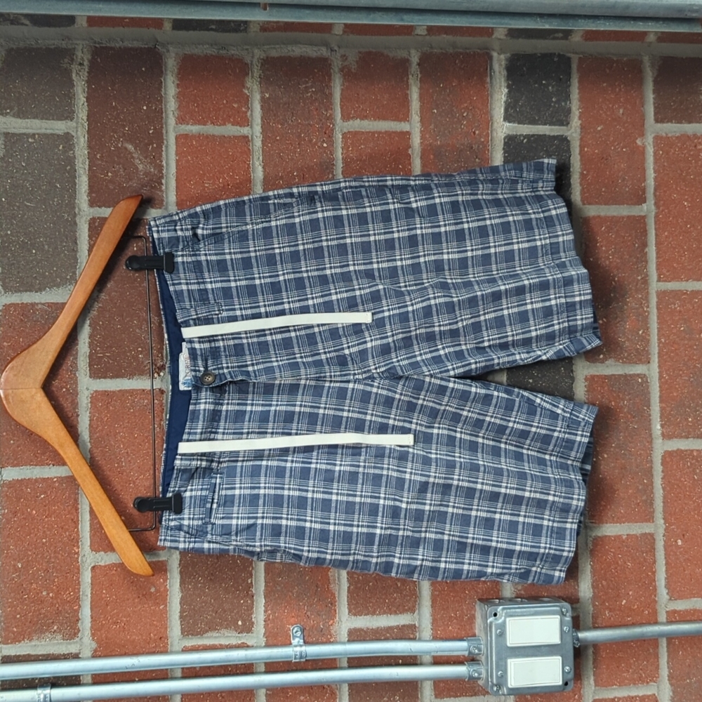 J. Crew Blue Plaid Shorts Size 30 Great Condition!